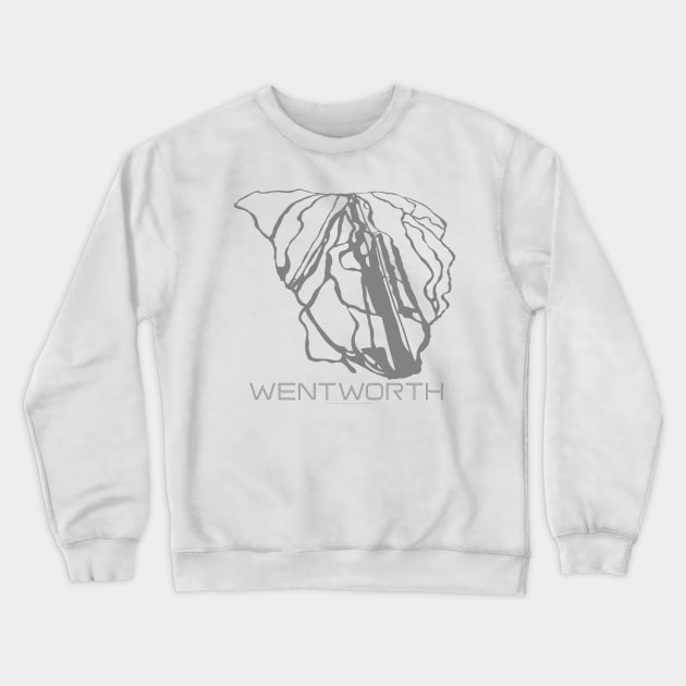 Wentworth Resort 3D Crewneck Sweatshirt by Mapsynergy